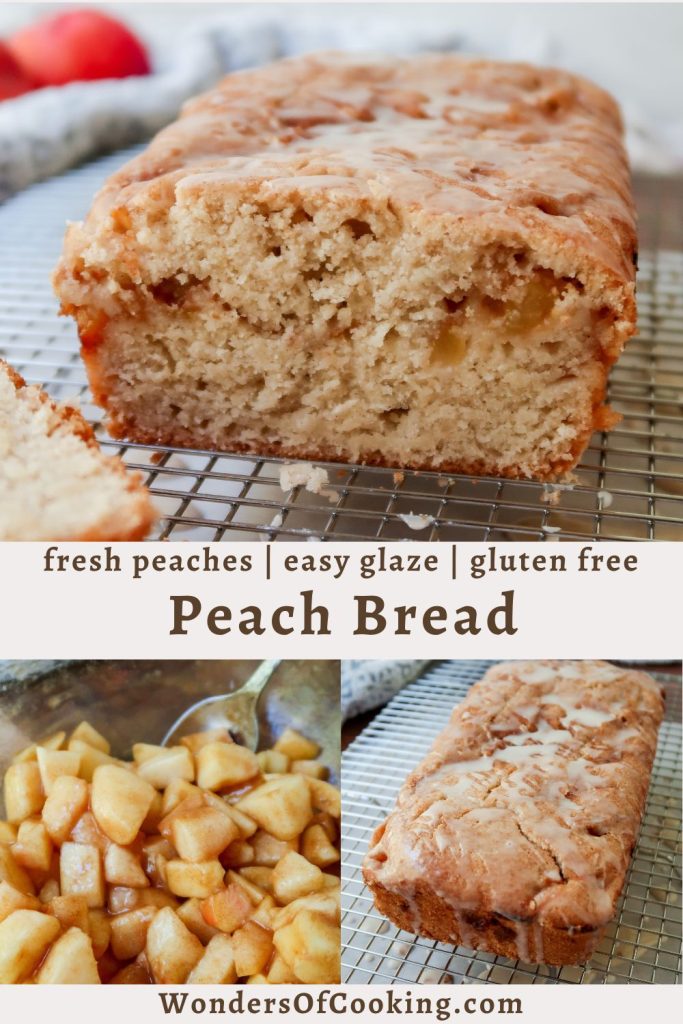 Gluten Free Peach Bread
