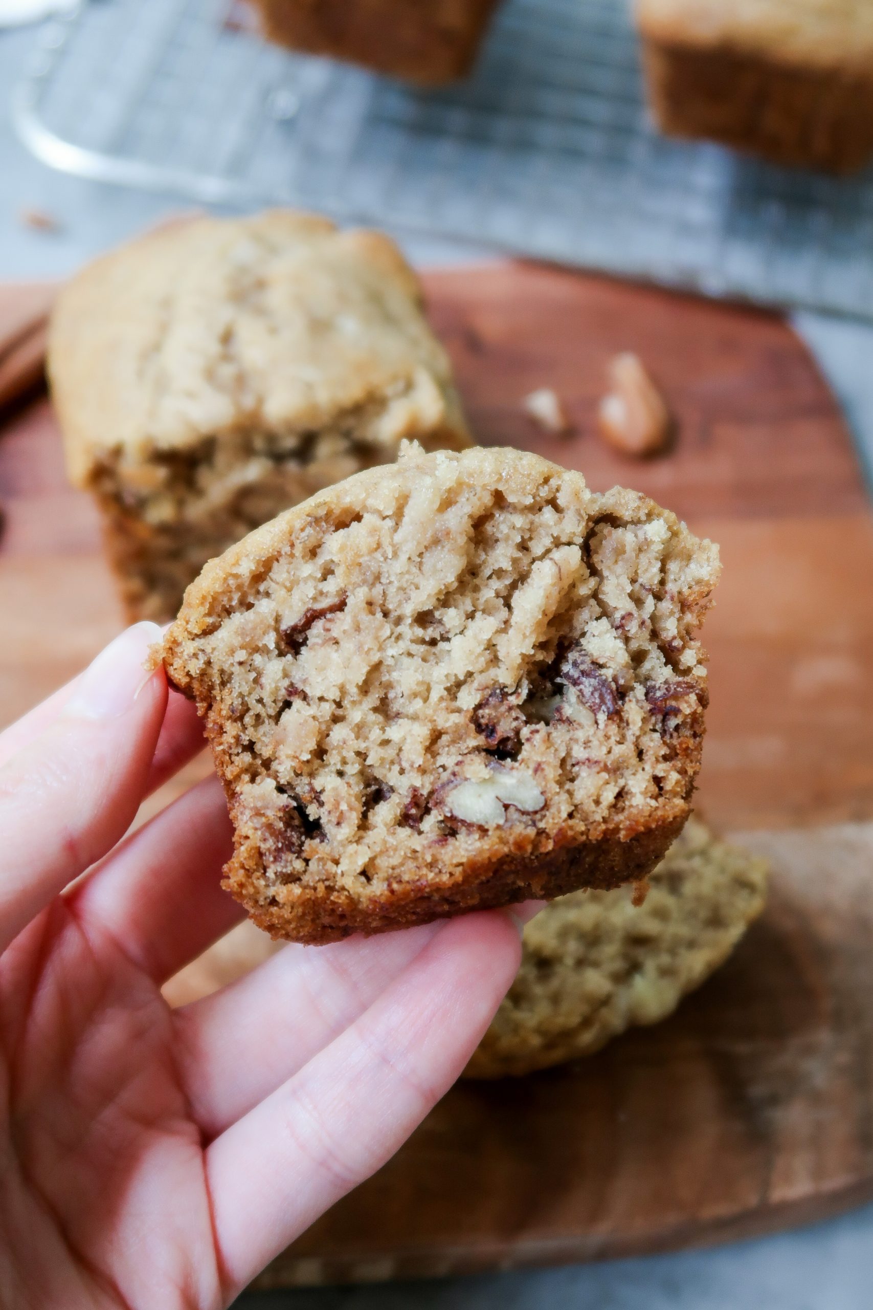 Gluten Free Sourdough Banana Bread