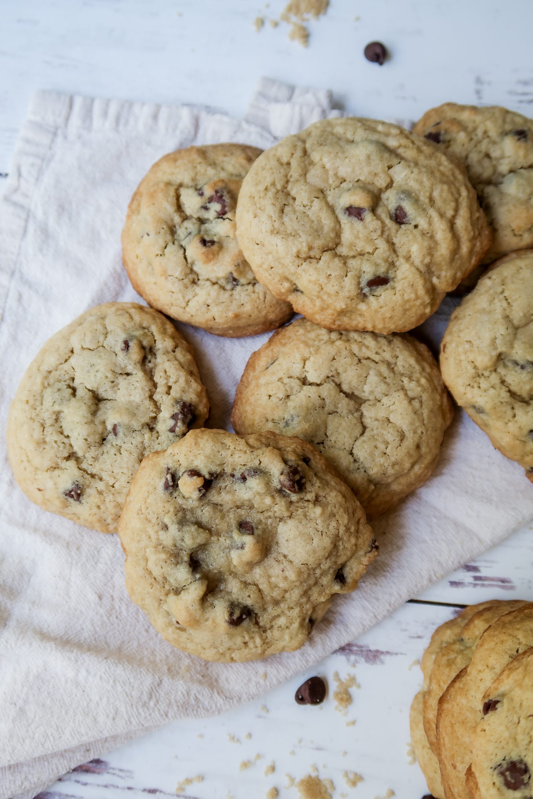 Gluten Free Sourdough Chocolate Chip Cookies