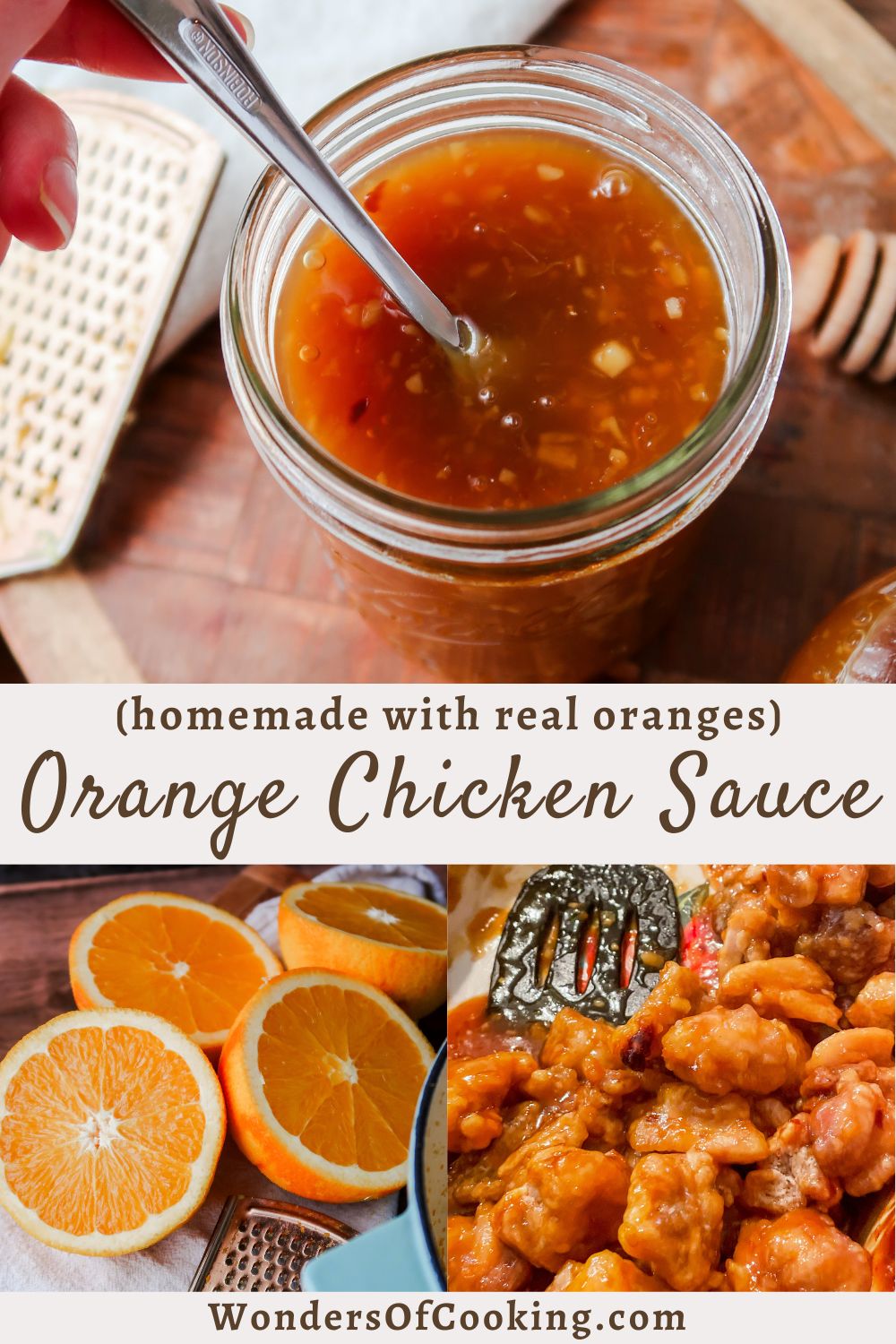 Orange Chicken Sauce from Wonders of Cooking