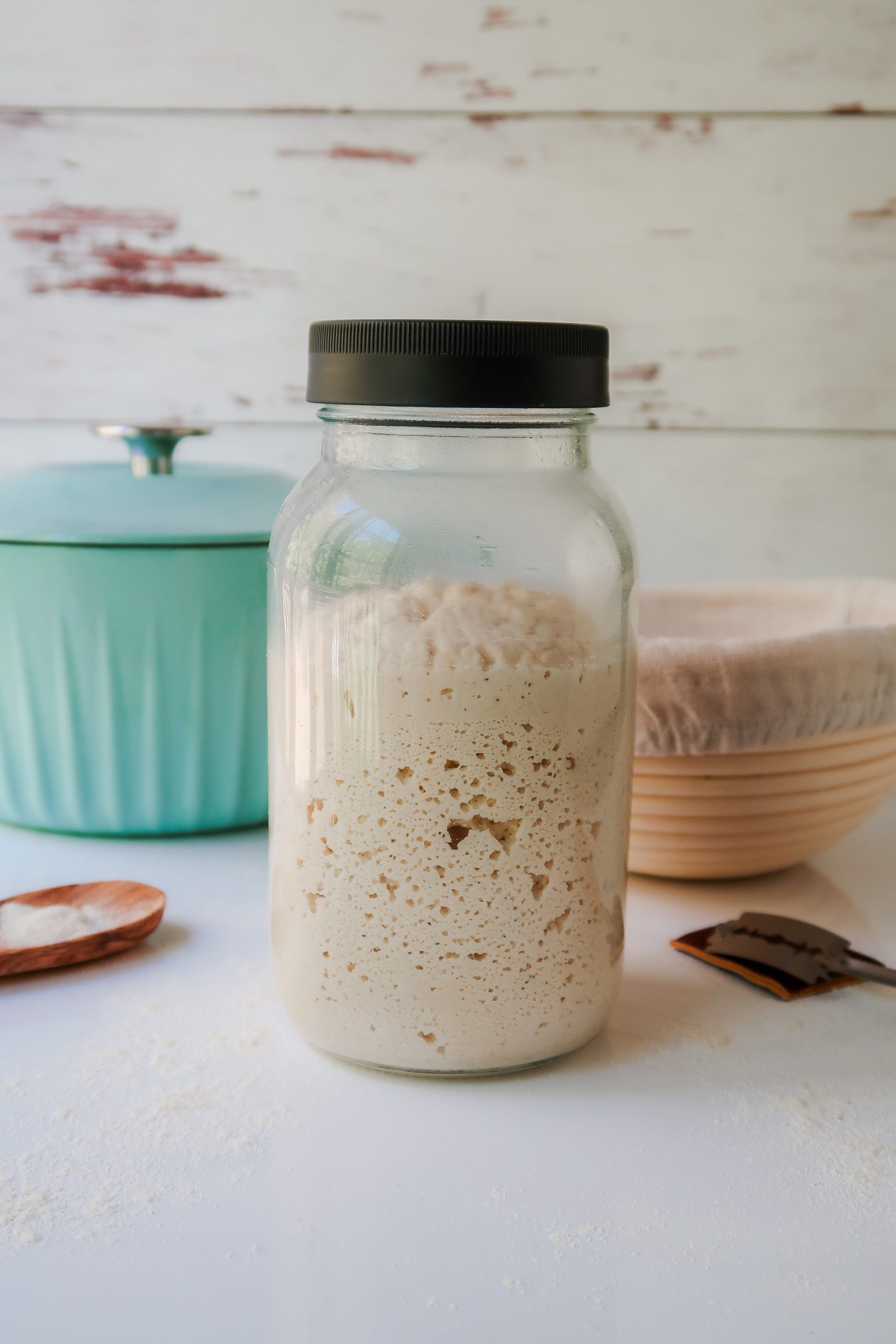 How do you know when your sourdough starter is ready?