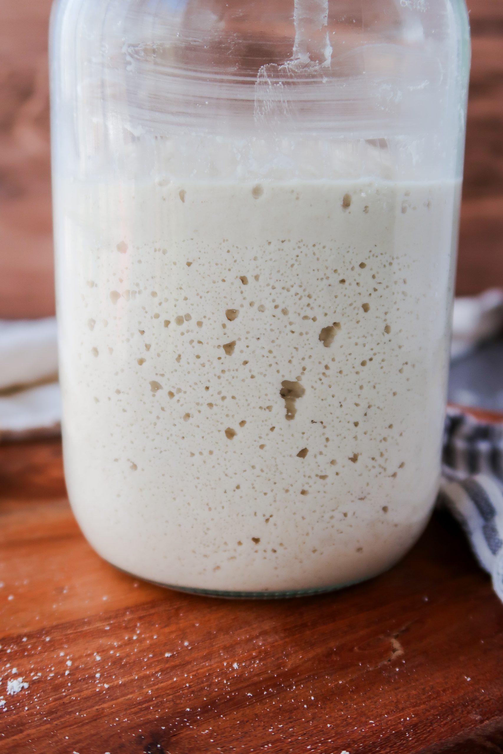 How do you know when your sourdough starter is ready?
