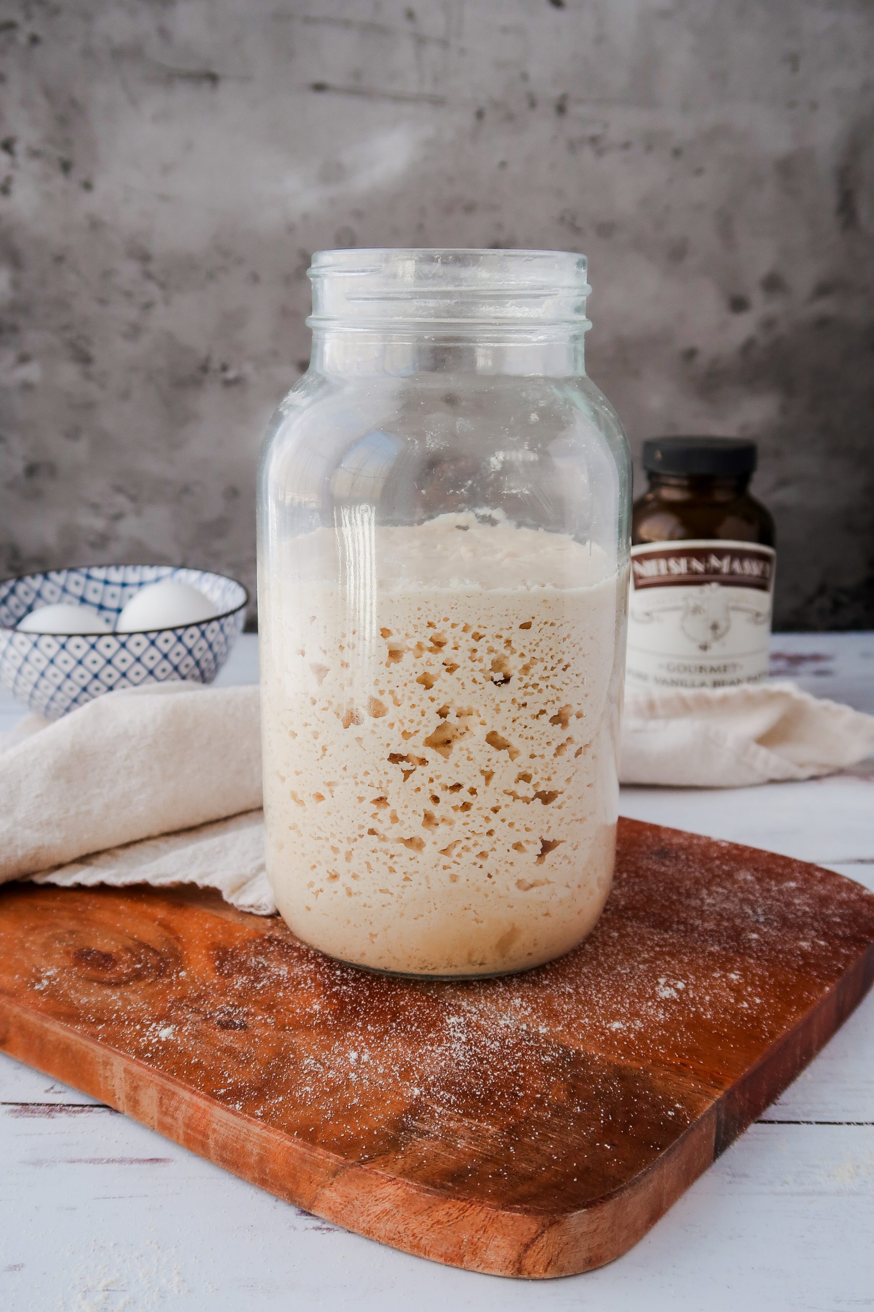 How do you know when your sourdough starter is ready?