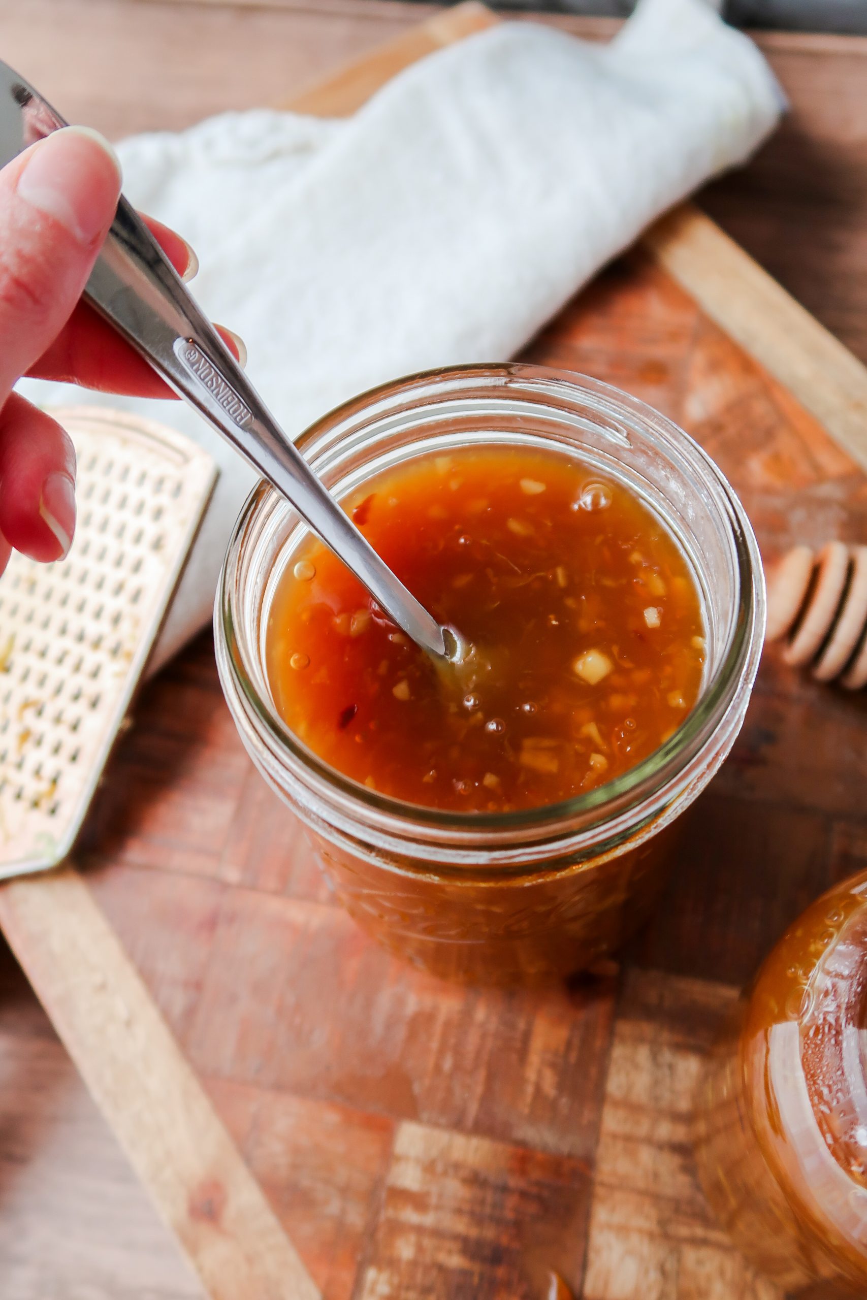 Stirring the Wonders of Cooking homemade orange chicken sauce