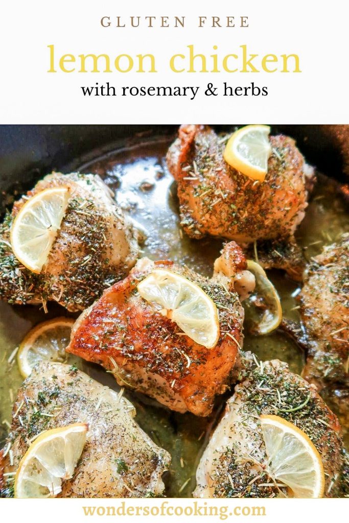 Lemon Chicken is one of my favorite Simple Chicken Thigh Recipes. Wonders of Cooking food blog