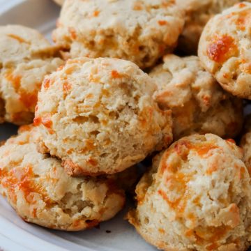 Gluten Free Sourdough Cheddar Biscuits by Wonders of Cooking food blog