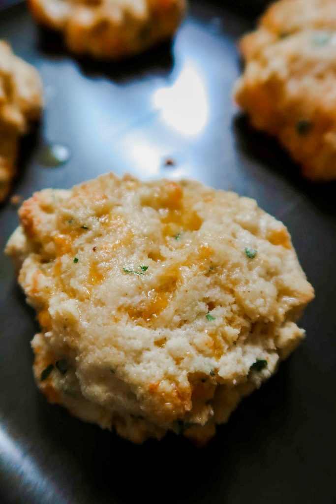 Gluten Free Sourdough Cheddar Biscuits by Wonders of Cooking food blog