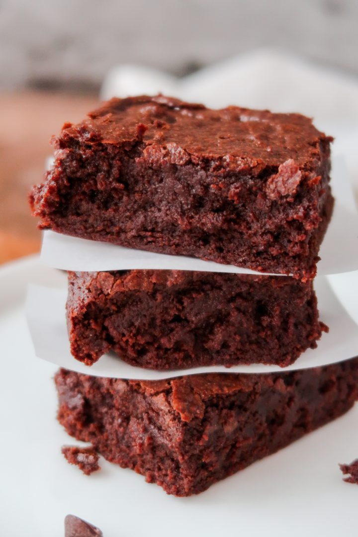 gluten free sourdough discard brownies