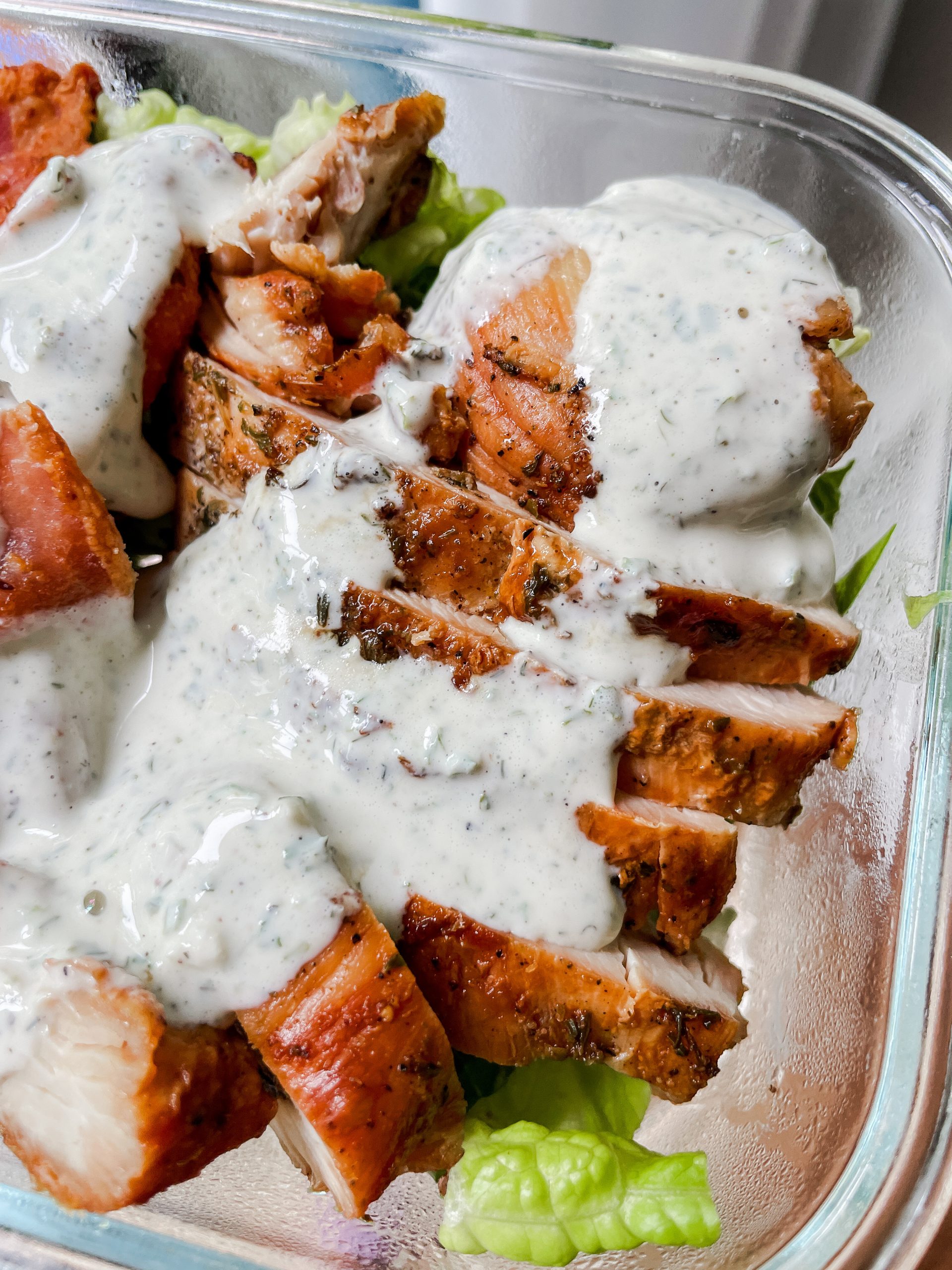his Greek Yogurt Ranch Dressing is a high-protein twist on the classic, made with creamy Greek yogurt instead of mayo and sour cream. It’s incredibly easy to whip up and perfect as a dip or salad dressing—with all the flavor of traditional buttermilk ranch.