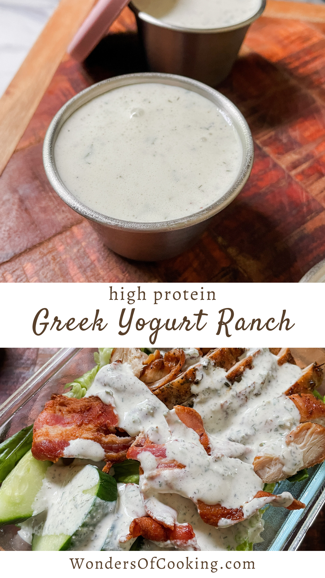 Greek Yogurt Ranch Dressing Recipe