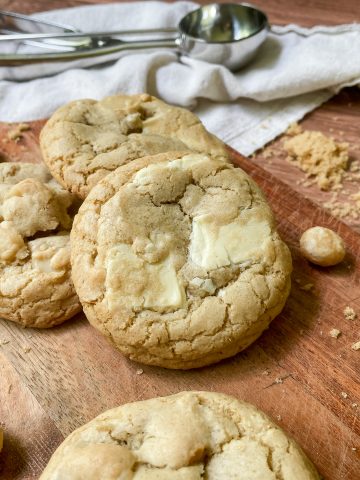 Gluten Free White Chocolate Macadamia Cookies